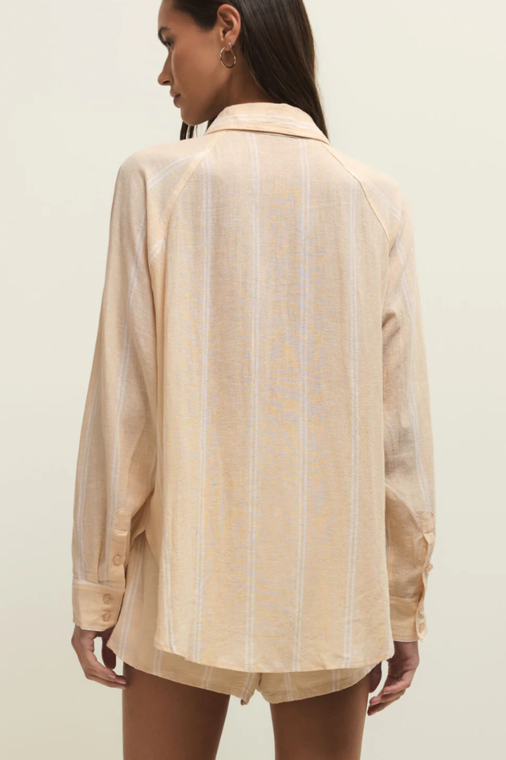 Perfect Linen Stripe Top