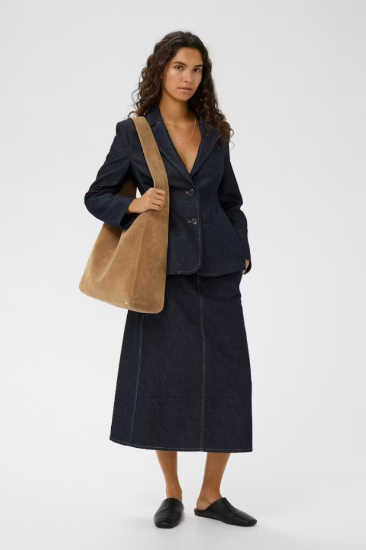 Avika Suede Bag