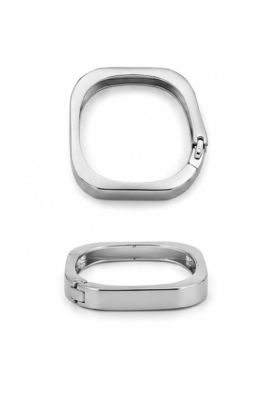 Bangle - Square Silver