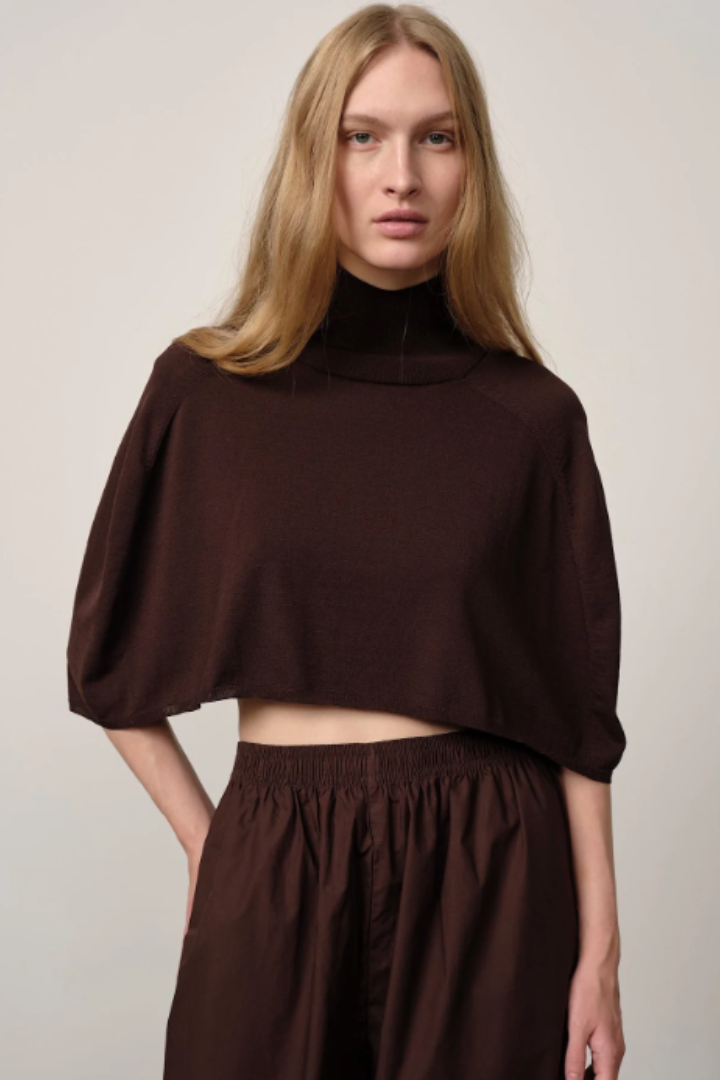 Camille Knit Cape