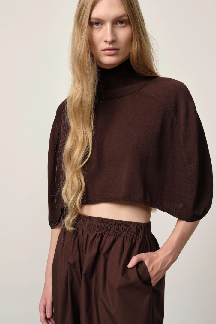 Camille Knit Cape