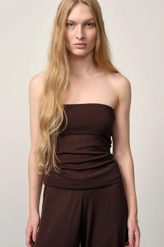 Birgitte Herskind Bambi Strapless Knit Top