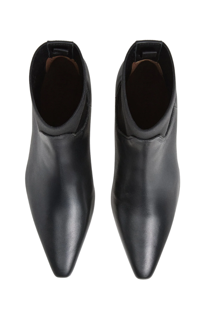 Monroe Bootie, detail of heel