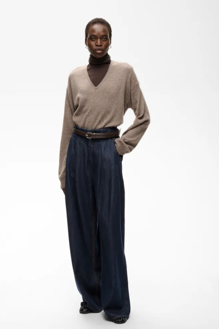Hiro Denim Trouser waist detail