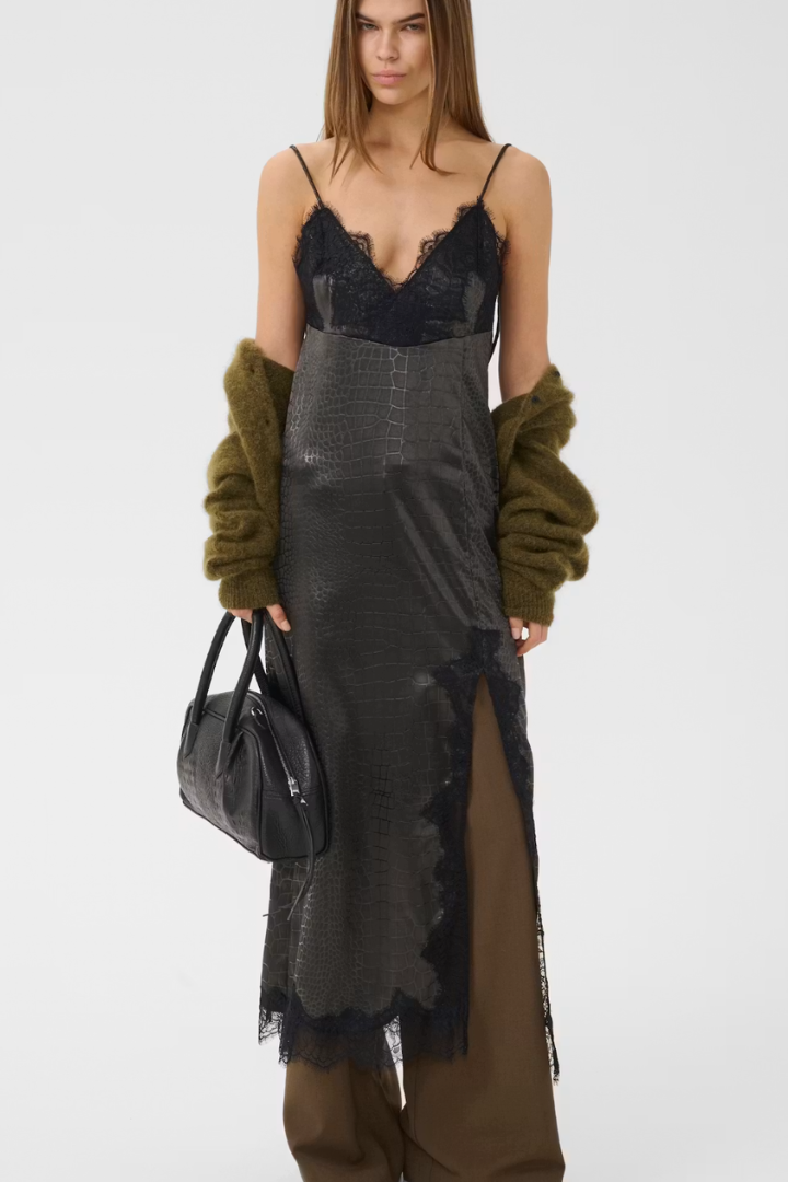 Leata Dress slip dress, front view