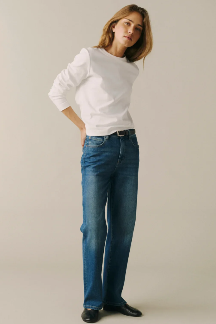 Vancouver Straight Jean styled look