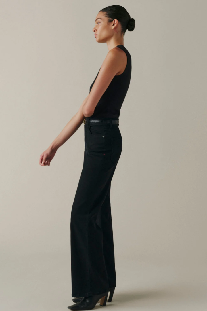 California Slim Wide Jean styled look