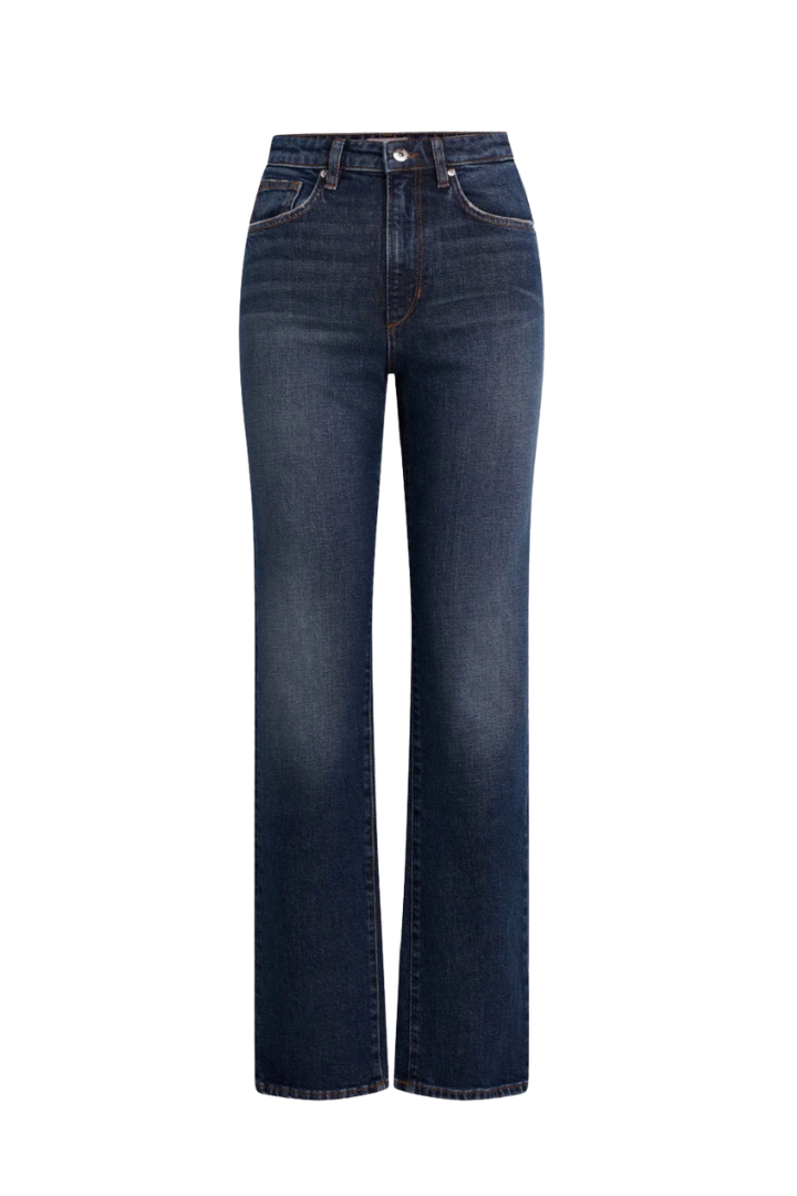 Joe's Jeans Margot Straight — high-rise straight-leg jean in dark wash, view 8
