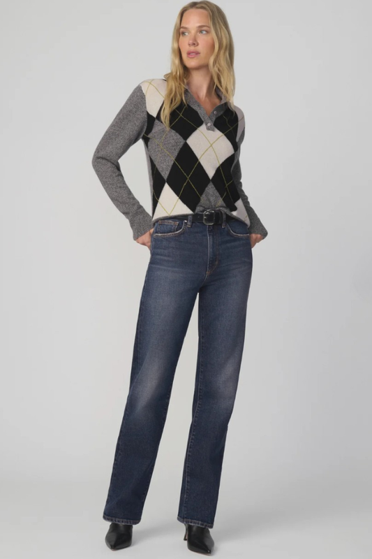 Joe's Jeans Margot Straight — high-rise straight-leg jean in dark wash