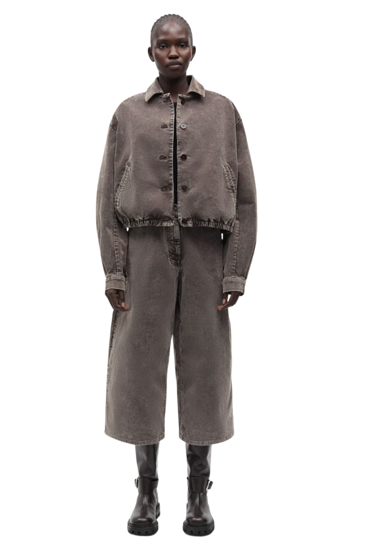 Samsøe Samsøe Saharper Coulottes — corduroy shorts in brown